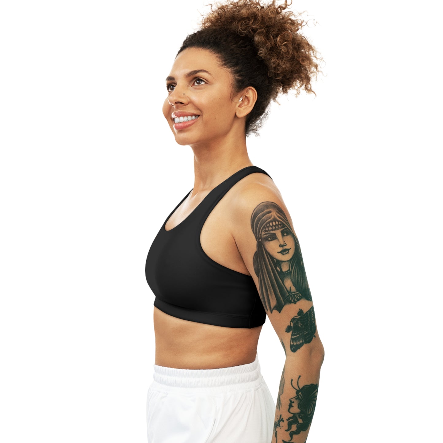 Muscle Mommy Sport Bra (Black)