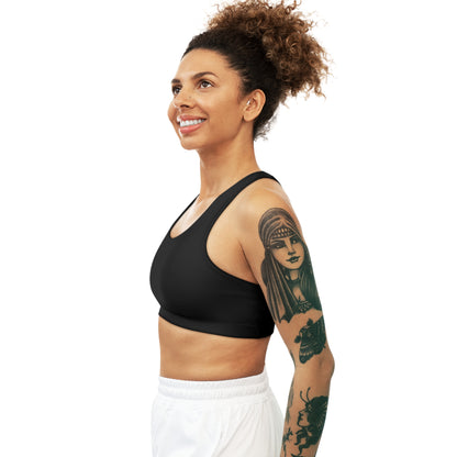 Muscle Mommy Sport Bra (Black)