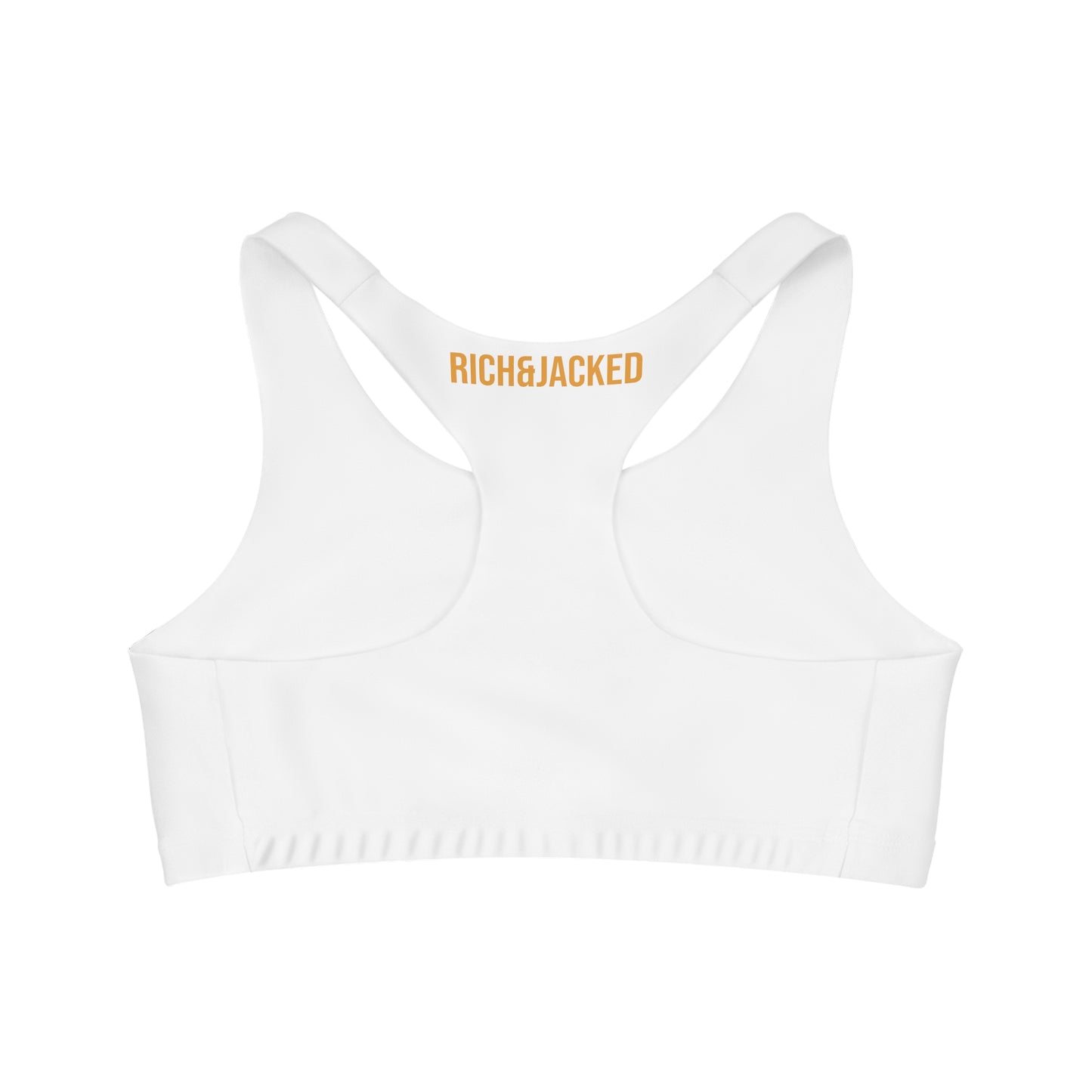 Muscle Mommy Sport Bra (White)